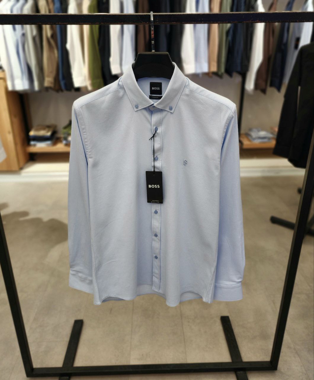 BOSS Slim Fit Light Blue Shirt