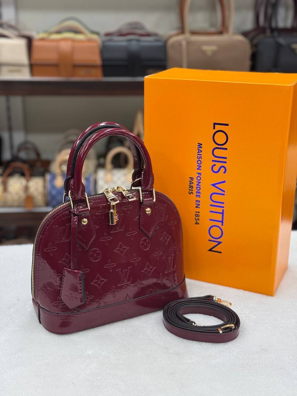 Louis Vuitton Alma BB Vernis
