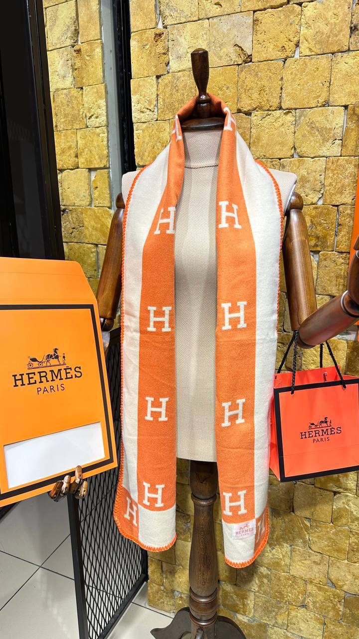 Hermes Scarf Πορτοκαλι