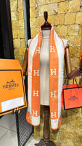 Hermes Scarf Πορτοκαλι