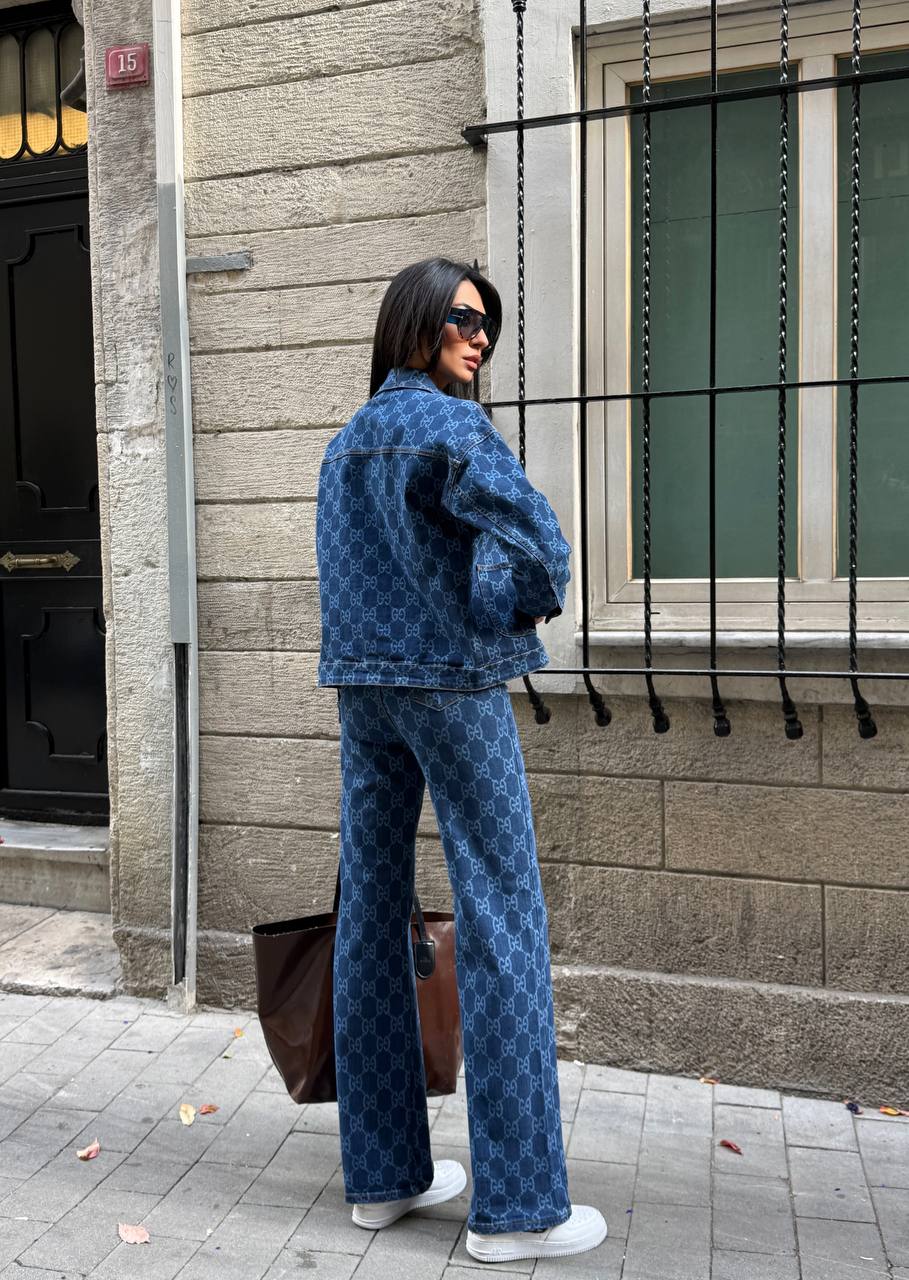 Gucci GG Denim Set