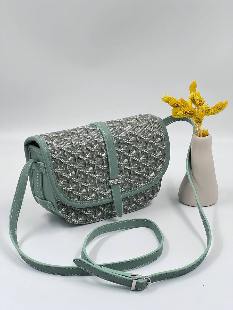 Goyard Crossbody Πράσινη