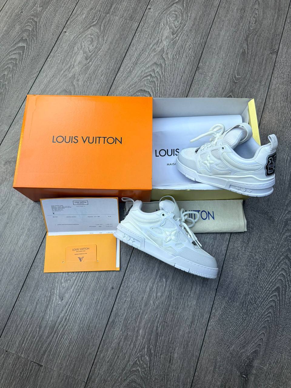 Louis Vuitton Time Out Sneaker White