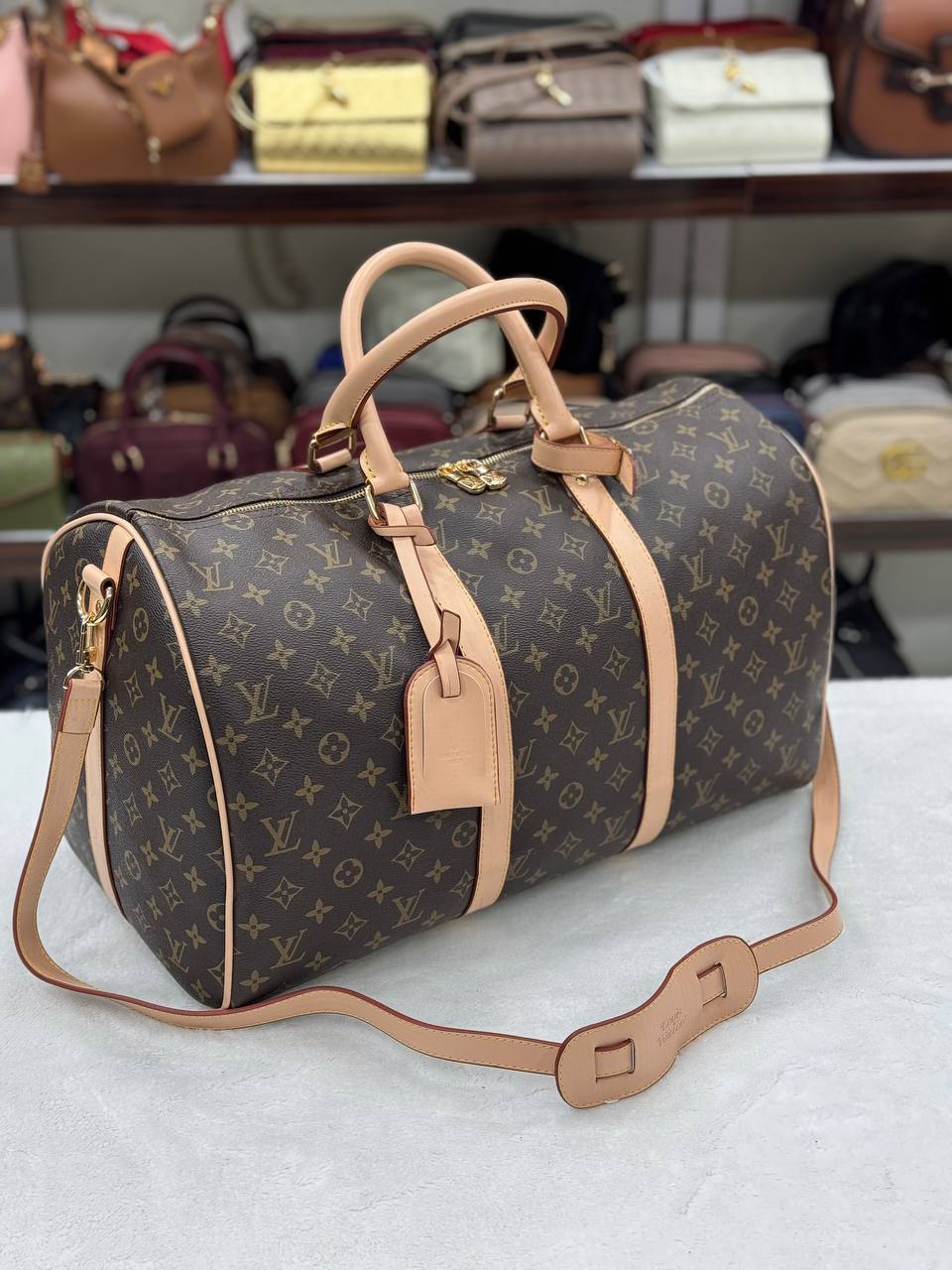 Louis Vuitton Keepall Bandoulière 50 Monogram Canvas