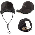Jacquemus Logo Frayed Baseball Cap