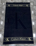 Calvin Klein CK Logo Beach Towel