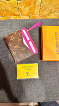 Louis Vuitton Monogram Zippy Coin Purse Fuchsia