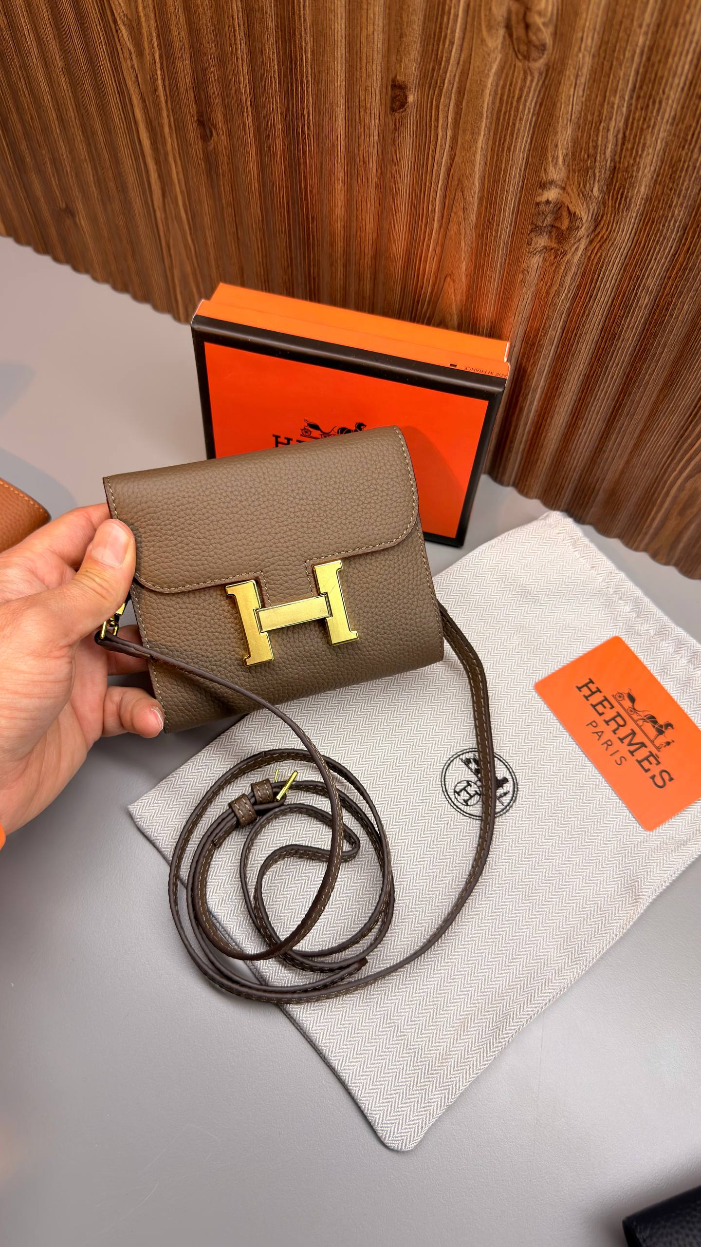 Hermes Constance Mini Elephant