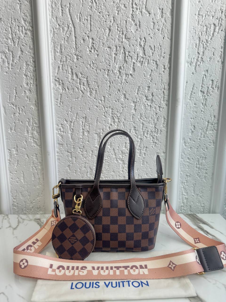 Louis Vuitton Damier Ebene Nano Tote Bag
