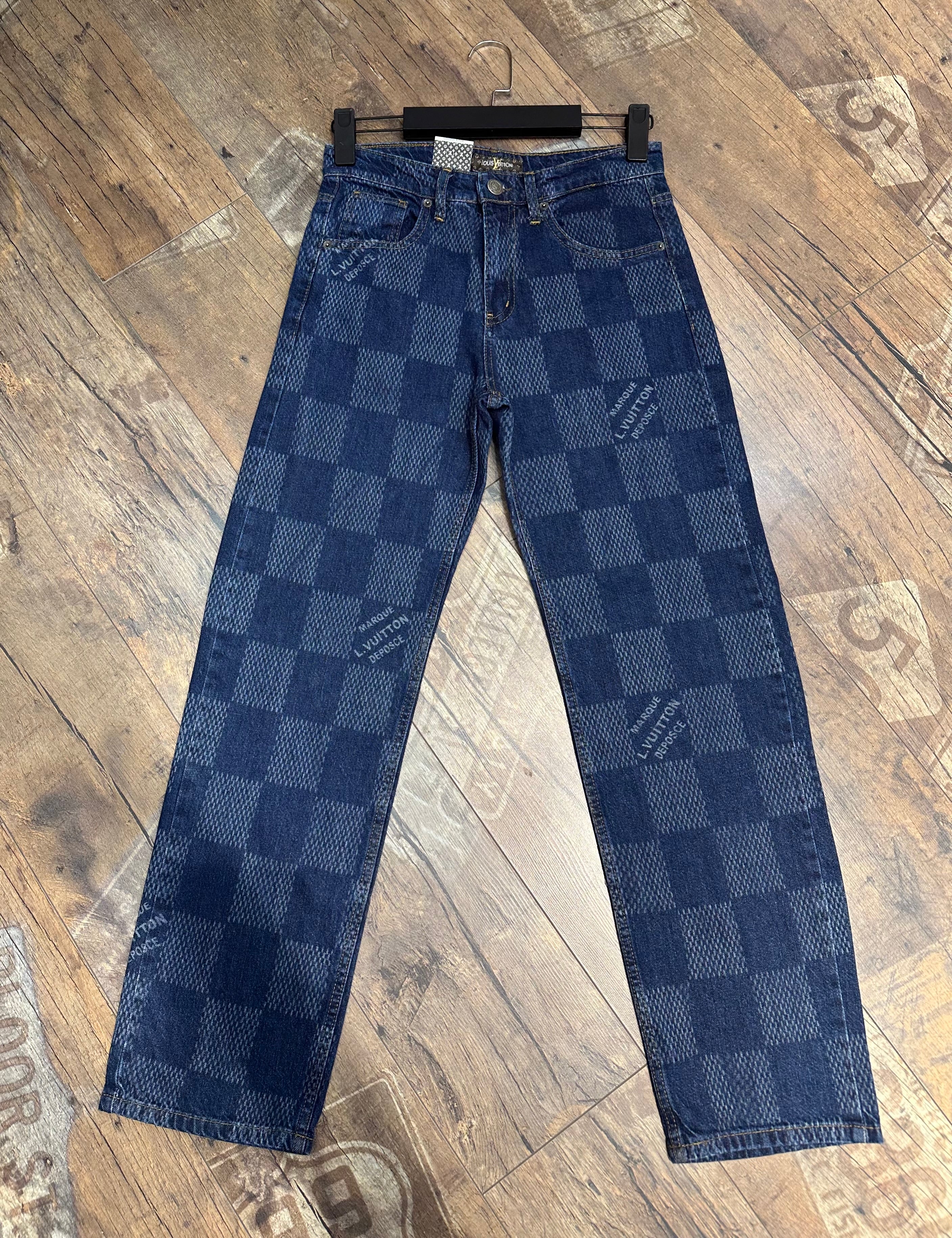 Louis Vuitton Damier Denim Jeans