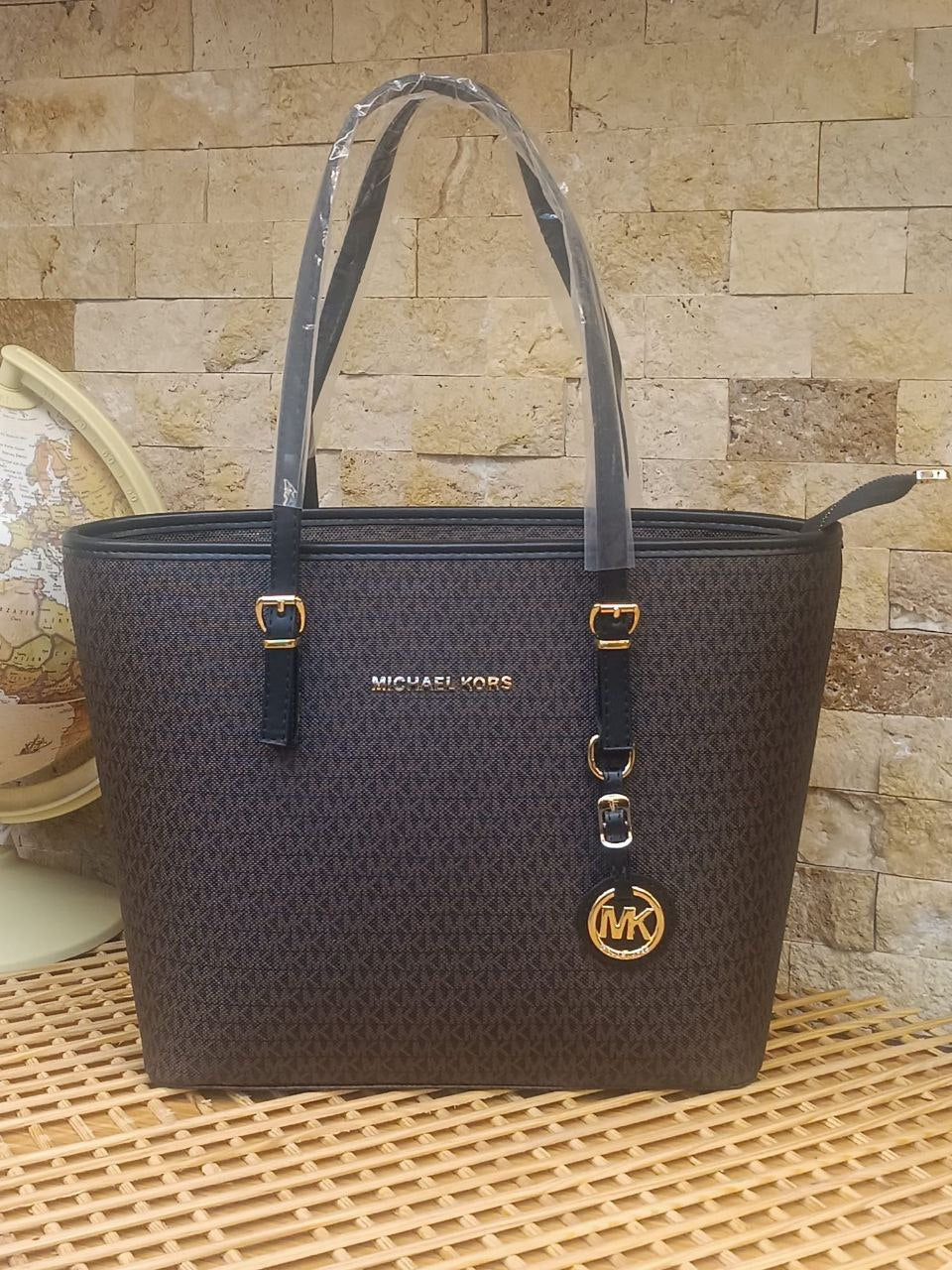 Michael Kors Jet Set Travel Tote Bag Brown Bag