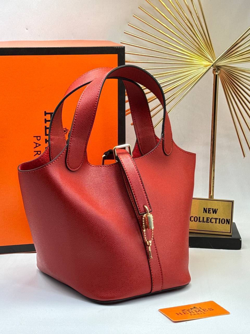 Hermès Picotin Lock Bag Red