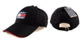 Tommy Hilfiger Flag Logo Baseball Cap Black