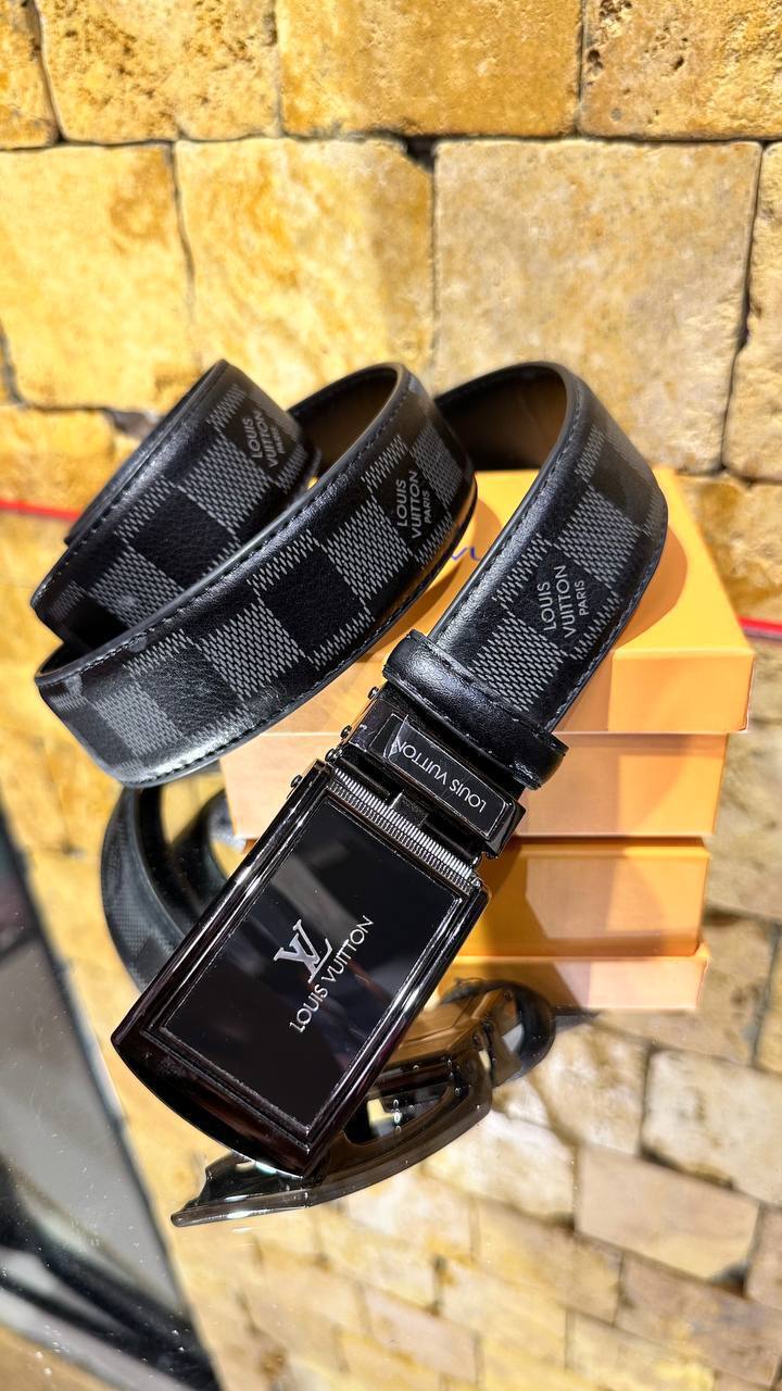 Louis Vuitton Automatic Belt Damier Graphite