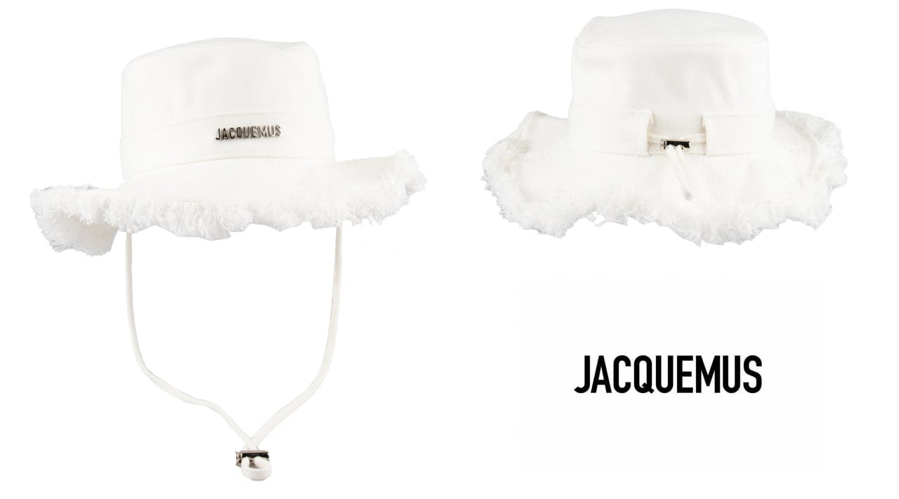 Jacquemus Le Bob Artichaut Frayed Bucket Hat