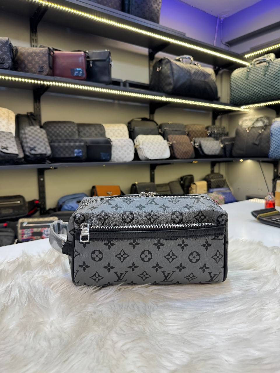 Louis Vuitton Monogram Eclipse Toiletry Pouch