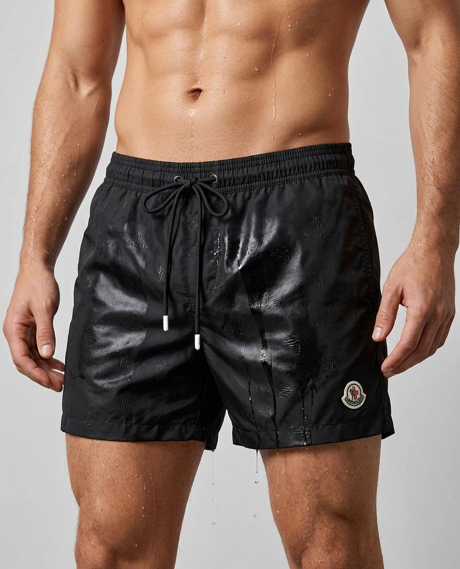 Moncler Magic Water Reactive Swim Shorts