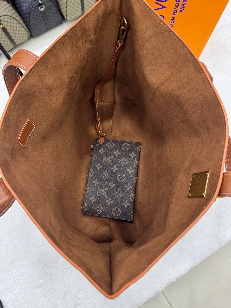 Louis Vuitton Low Key Hobo Camel