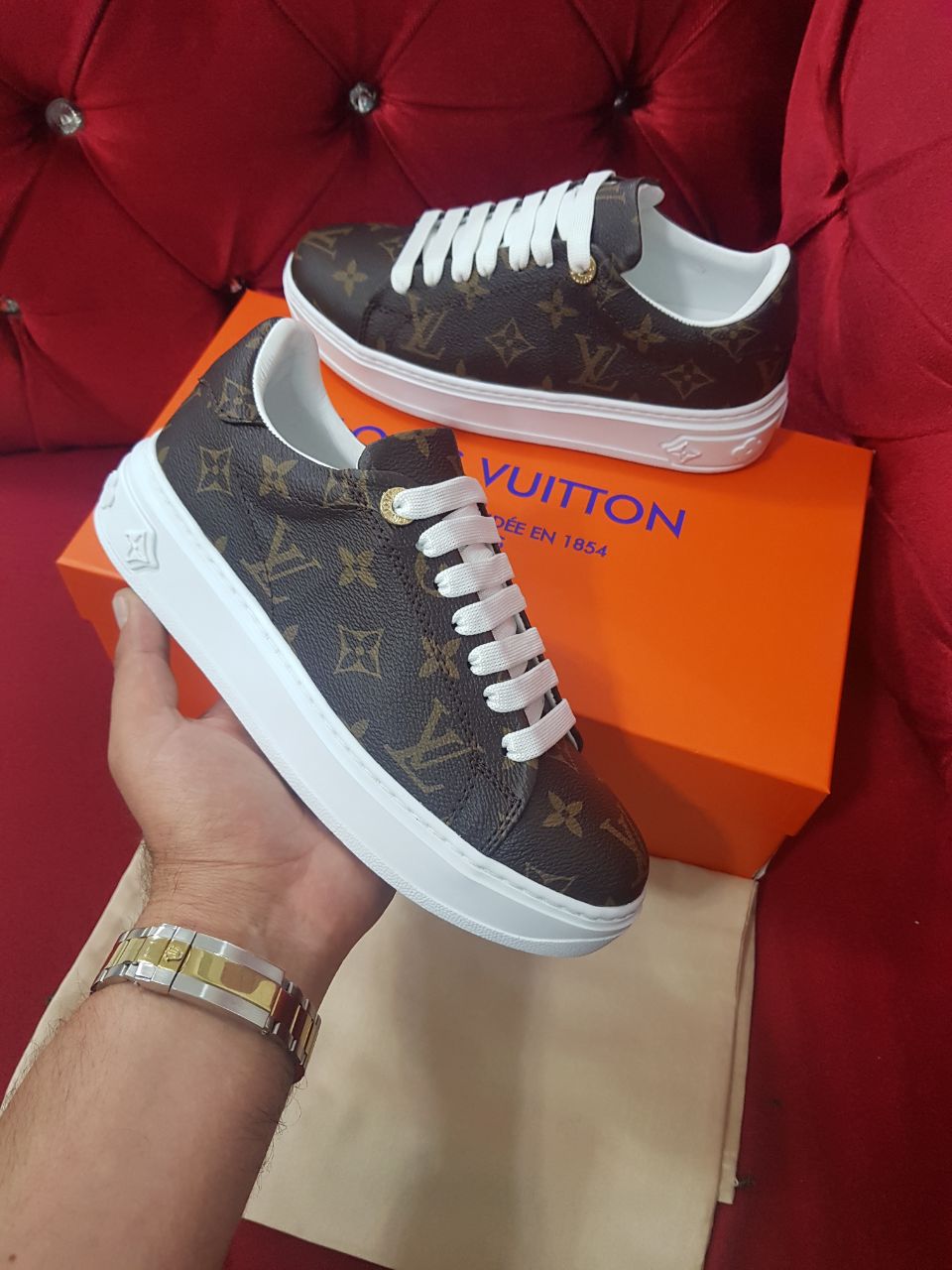 Louis Vuitton Luxembourg Sneaker Monogram