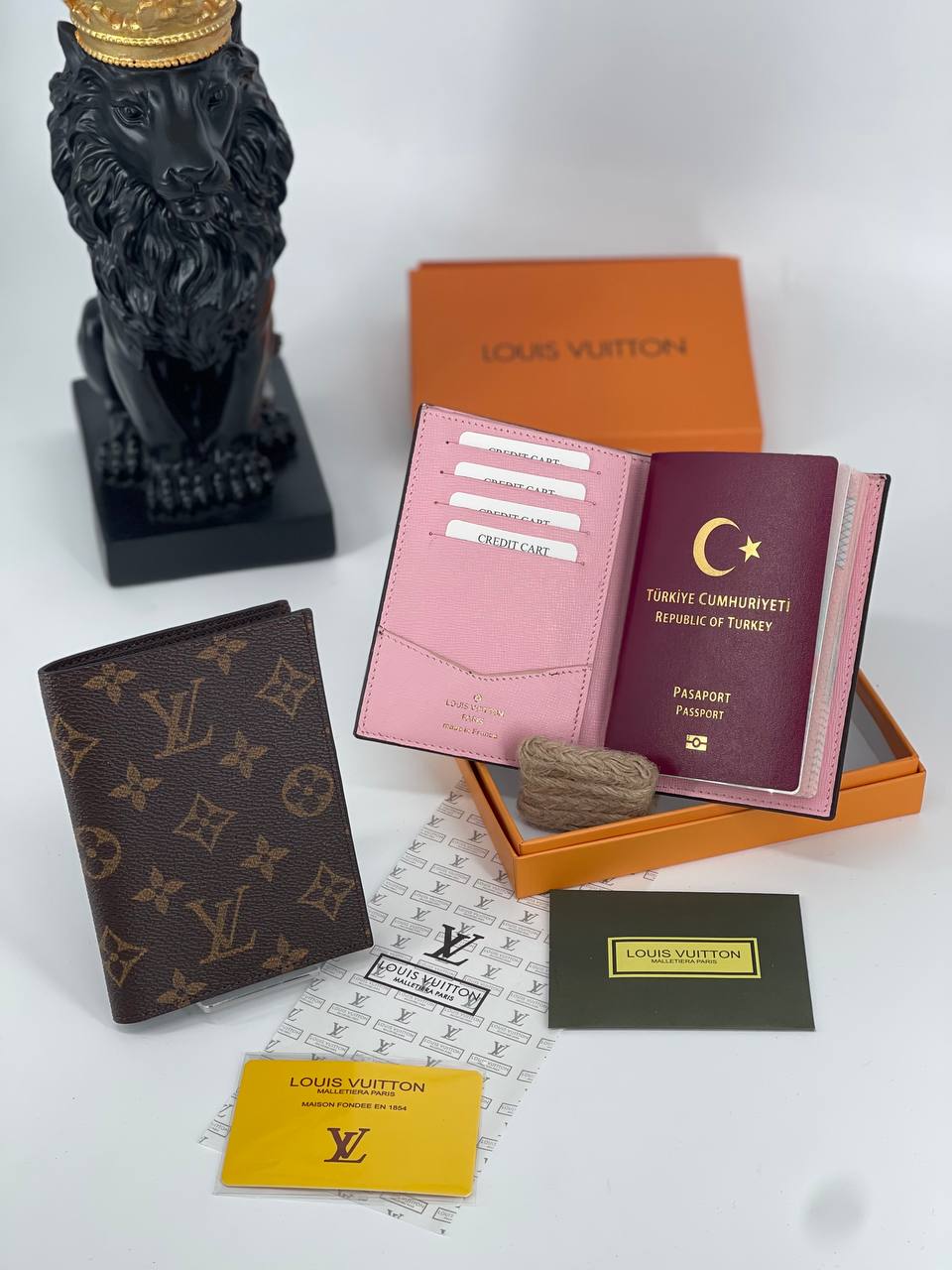 Louis Vuitton Passport Cover Monogram