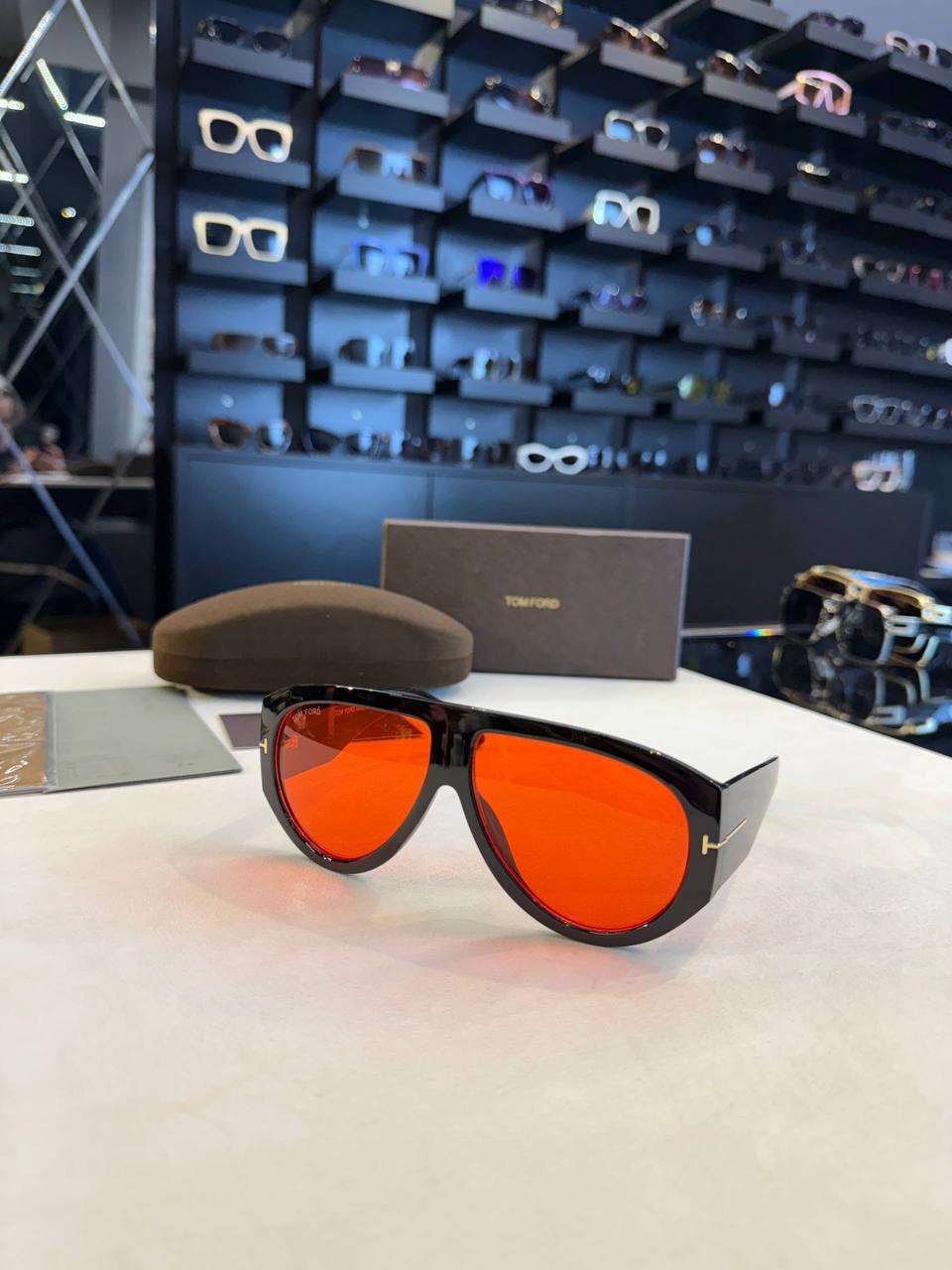 Tom Ford Oversized Aviator Sunglasses