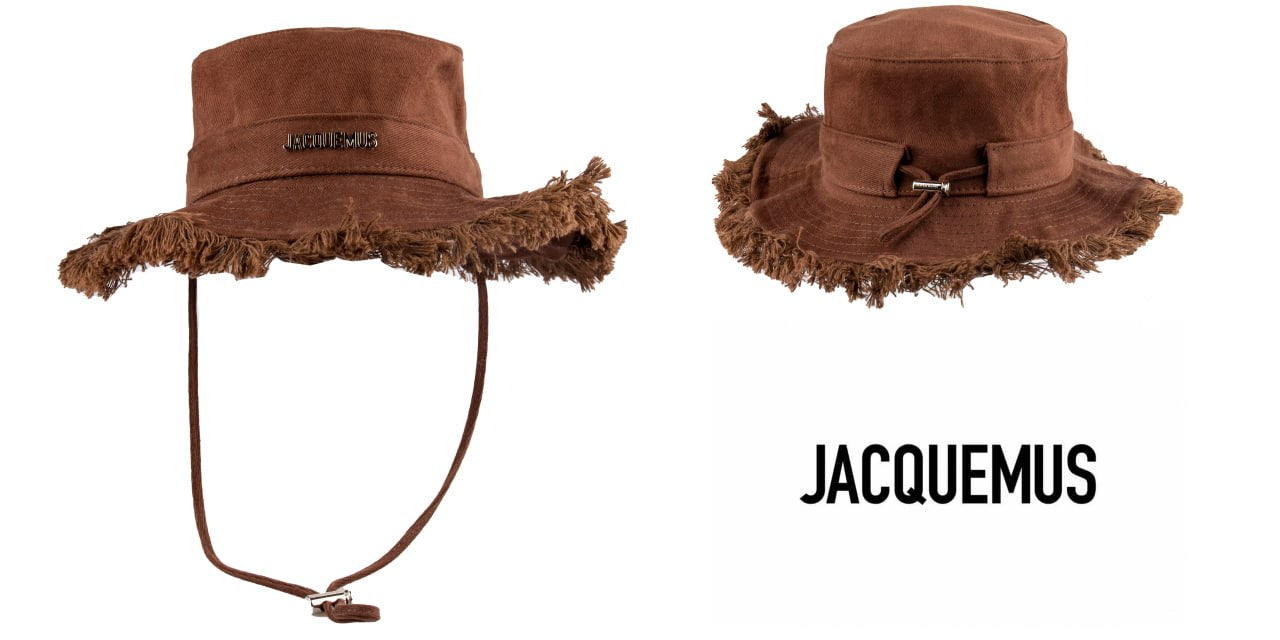 Jacquemus Le Bob Artichaut Frayed Bucket Hat