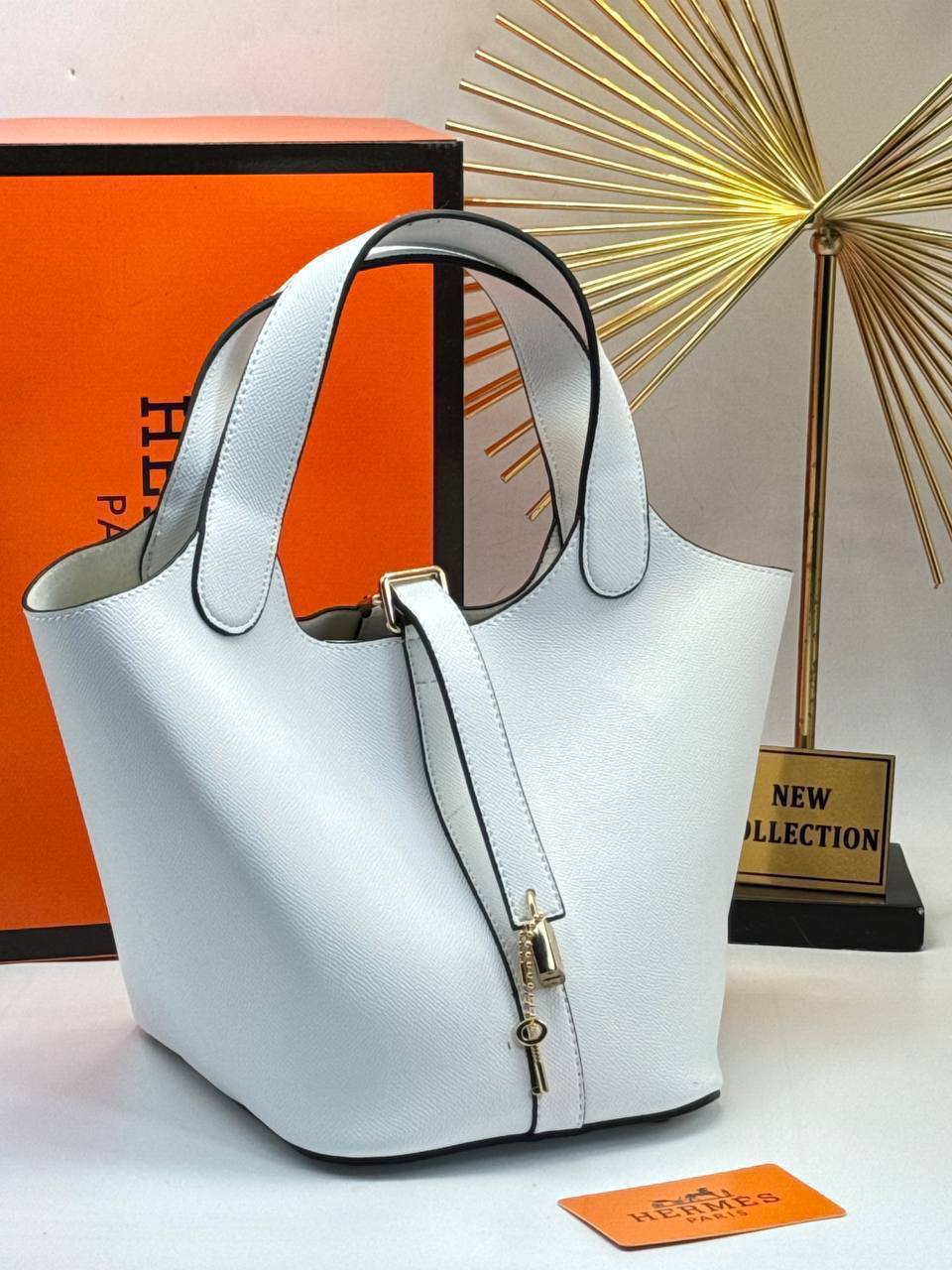 Hermès Picotin Lock Bag White