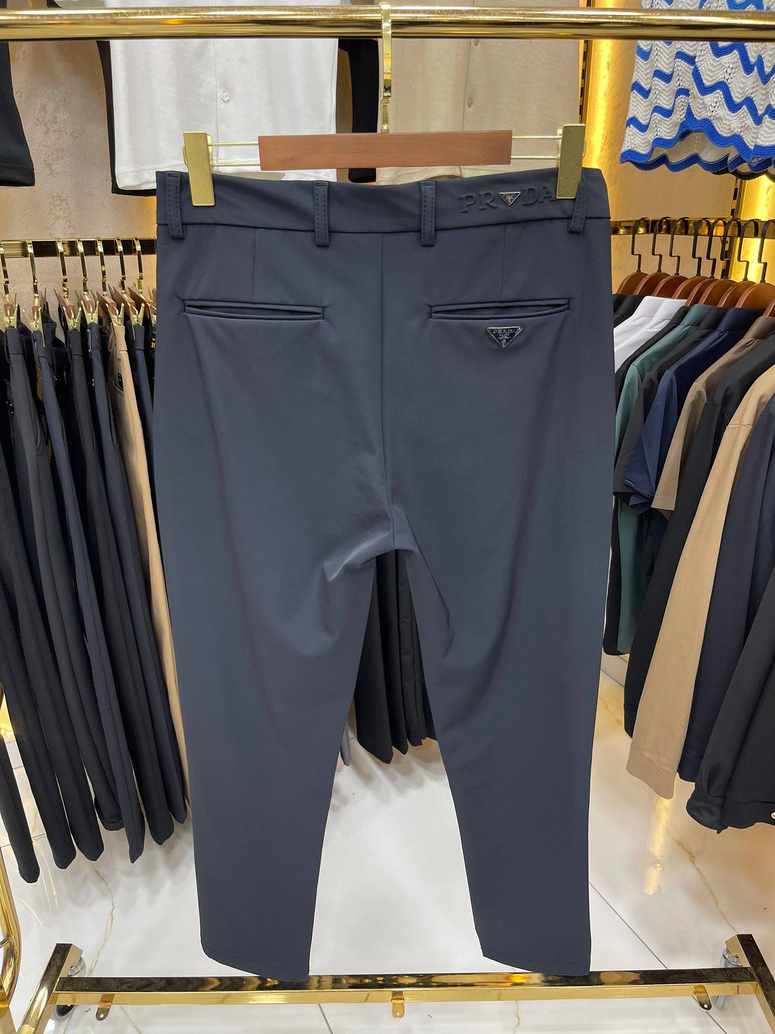Prada Black Tailored Trousers