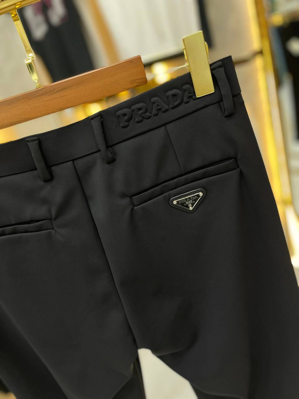 Prada Black Tailored Trousers