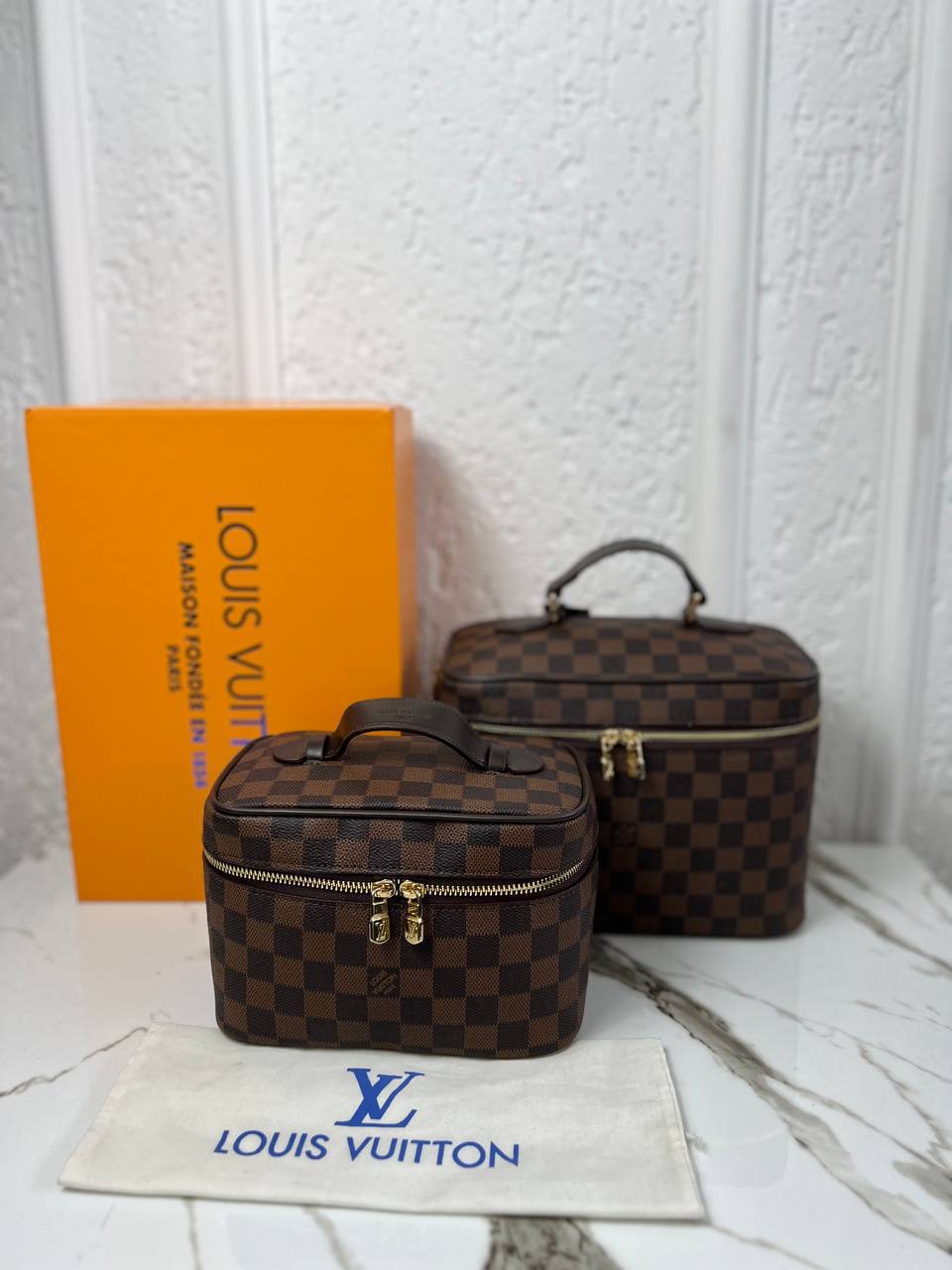 Louis Vuitton Damier Ebene Cosmetic Case