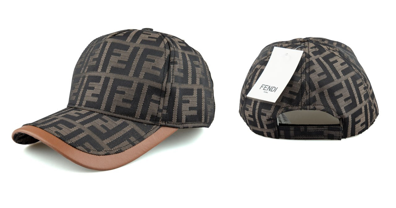 Fendi FF Logo Baseball Cap Brown