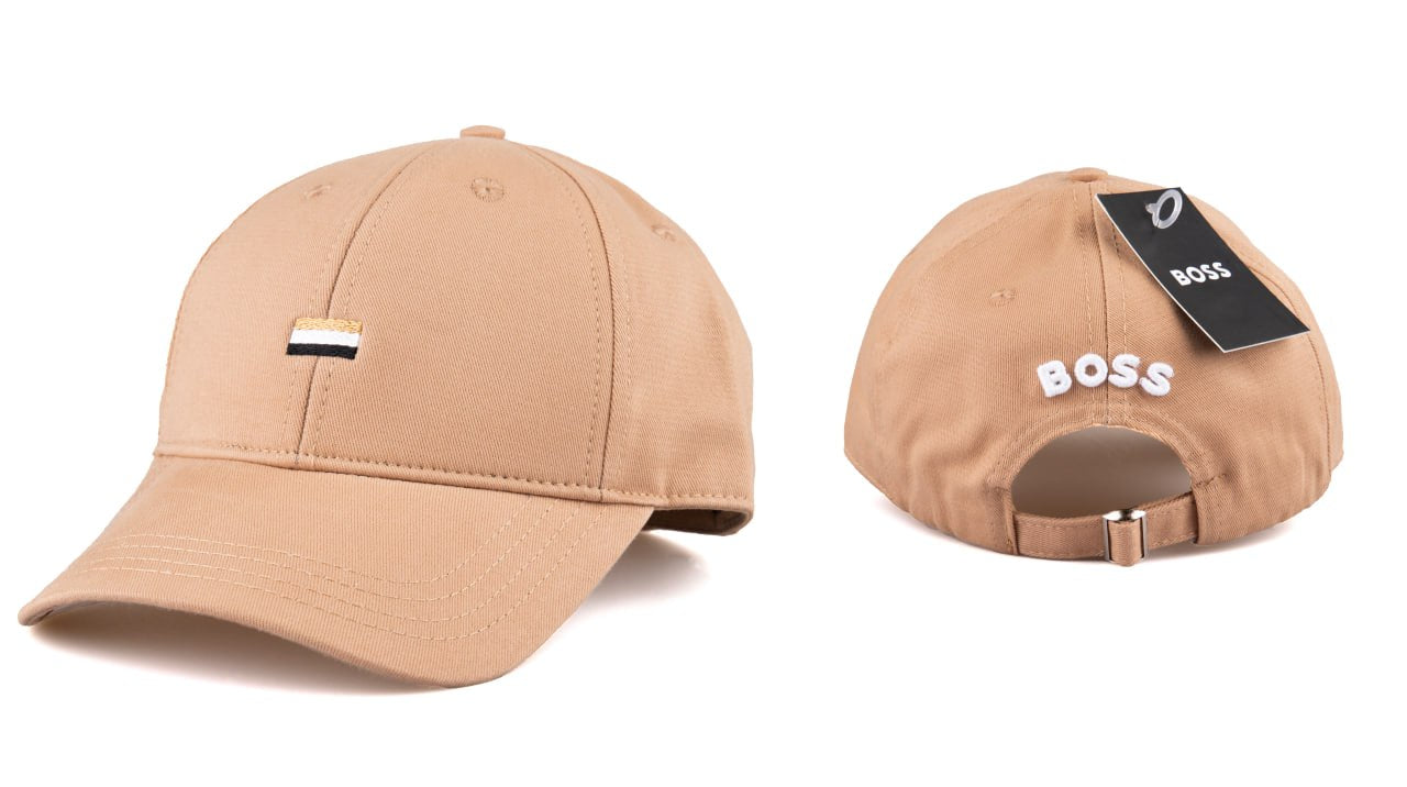 Boss Logo Baseball Cap Black