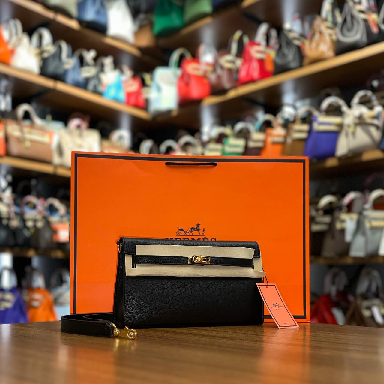 Hermes Kelly Black