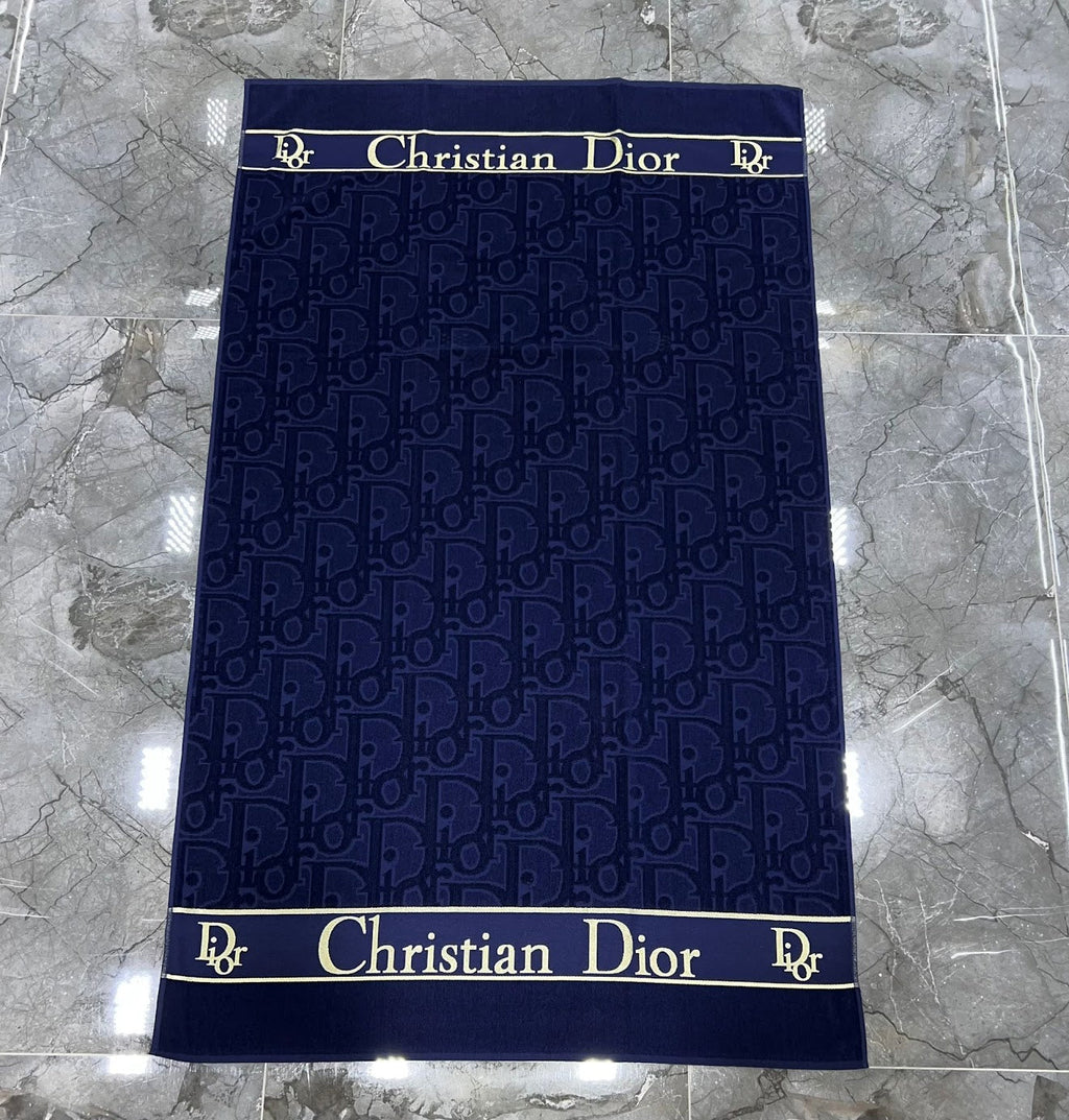 Christian Dior Oblique Beach Towel