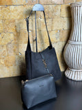 YSL Suede Black