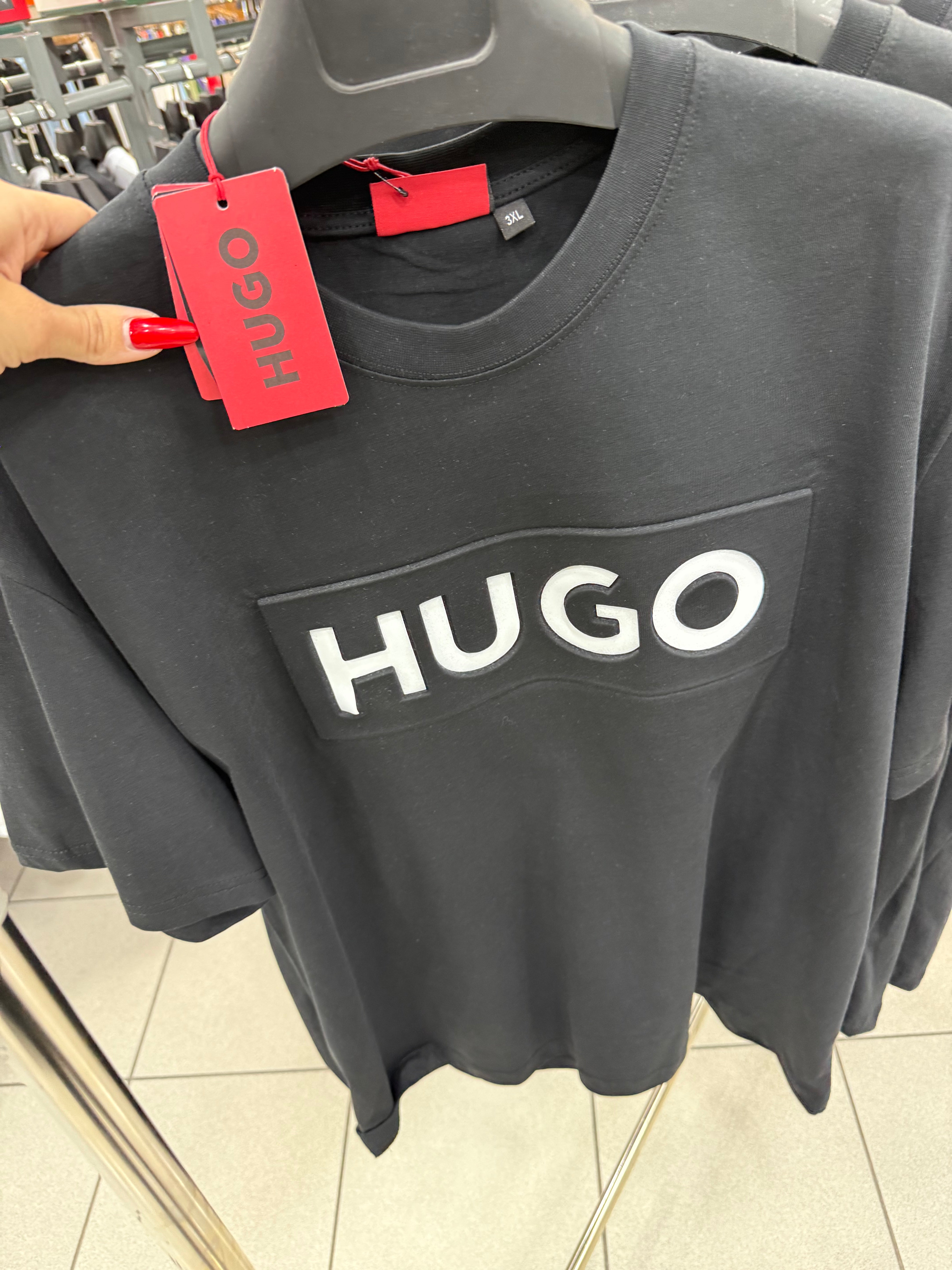Hugo Boss Tshirt Μαύρο