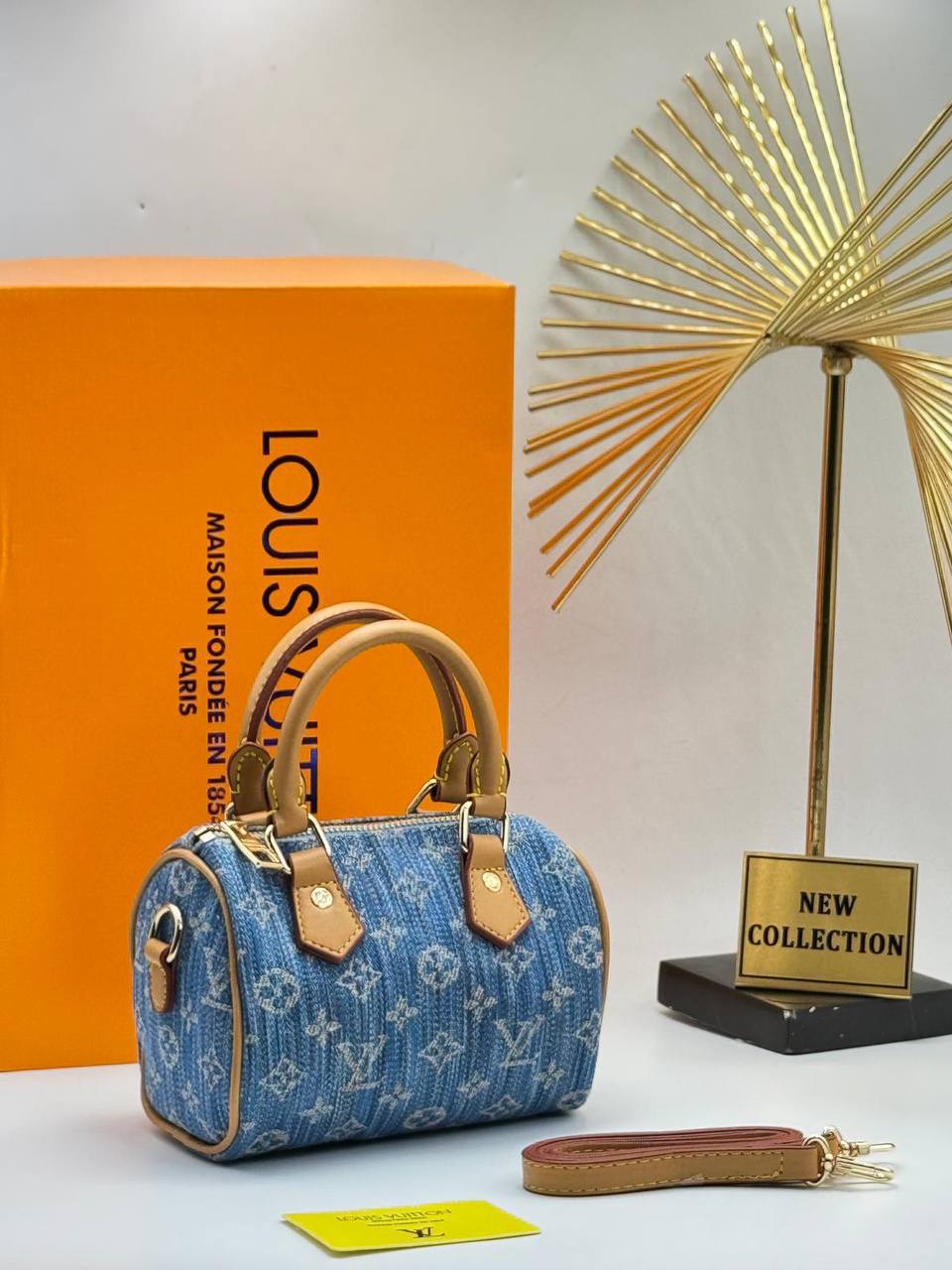 Louis Vuitton Nano Speedy Denim Monogram