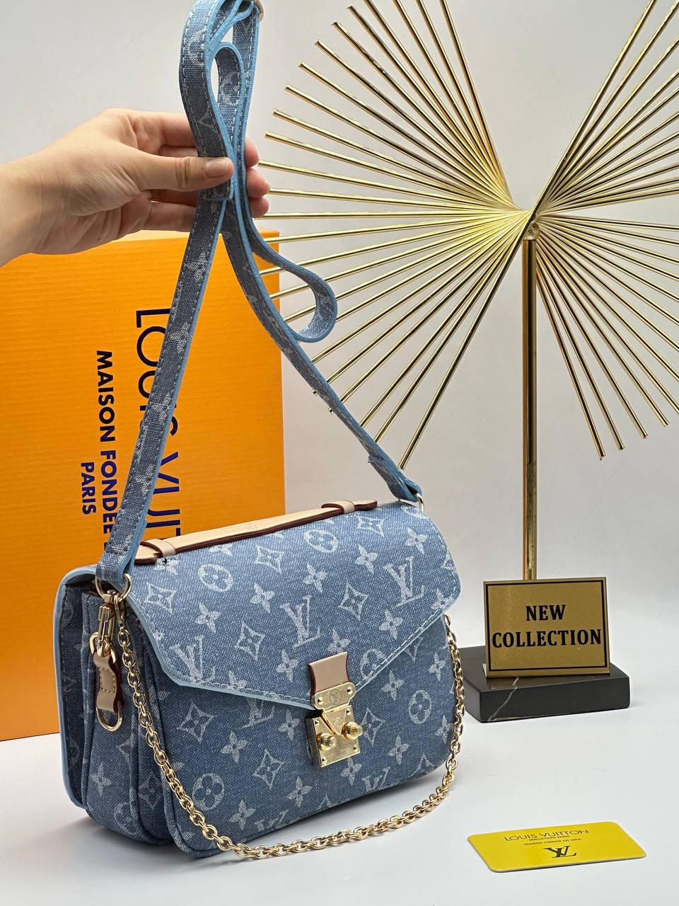 Louis Vuitton Pochette Métis Denim Monogram