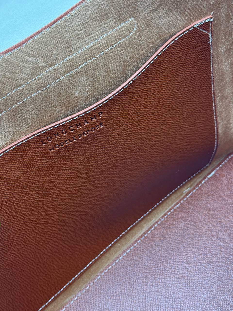 Longchamp Le Pliage Pouch Brown