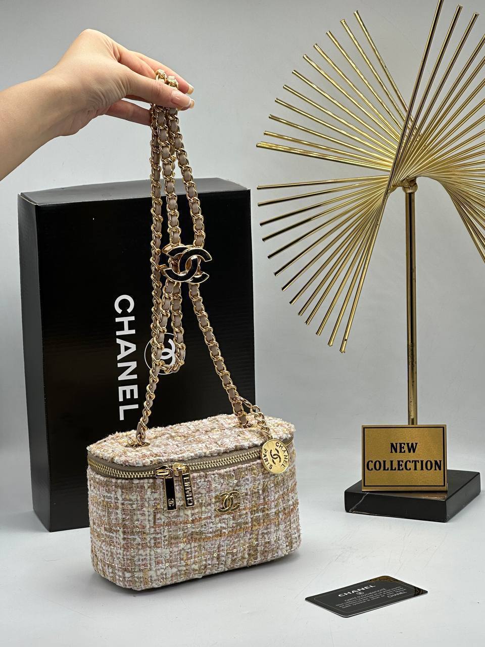 Chanel Vanity Case Bag Pink