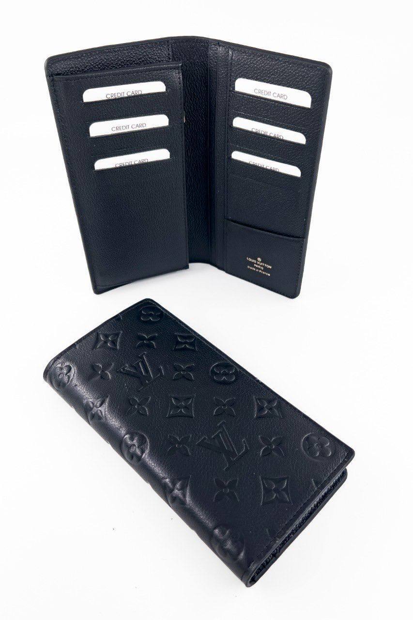 Louis Vuitton Brazza Wallet Monogram Empreinte Black