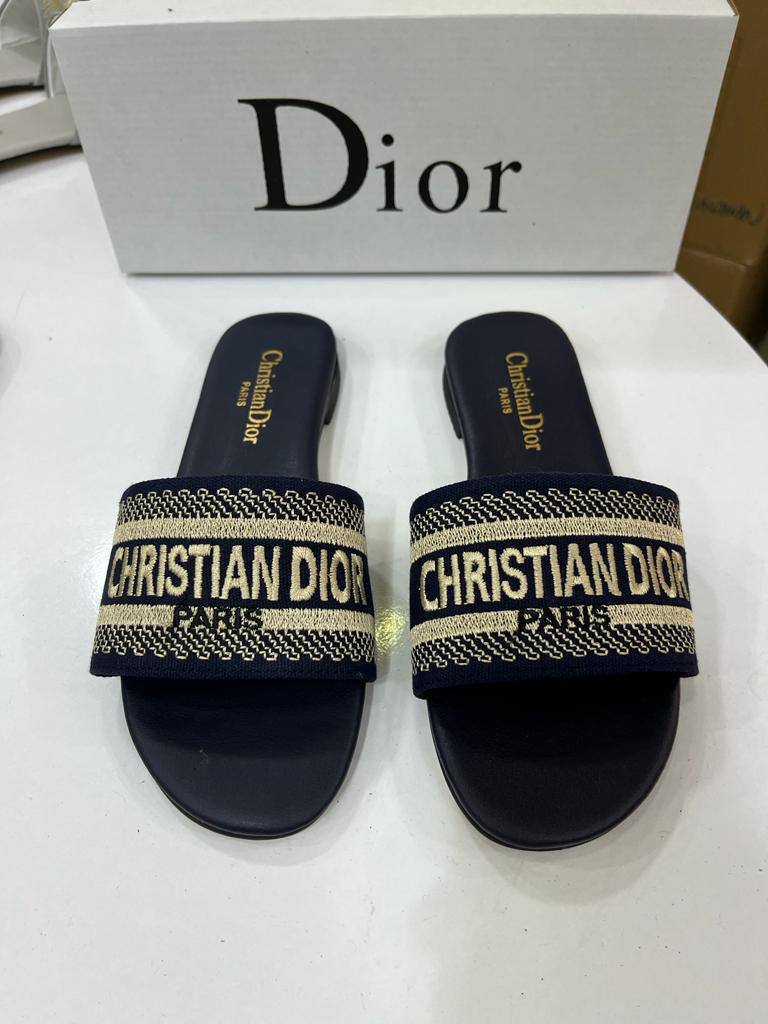 Dior Dway Slide Black