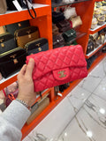 Chanel Classic Flap Bag Red