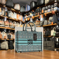 Christian Dior Book Tote Miss Dior Blue