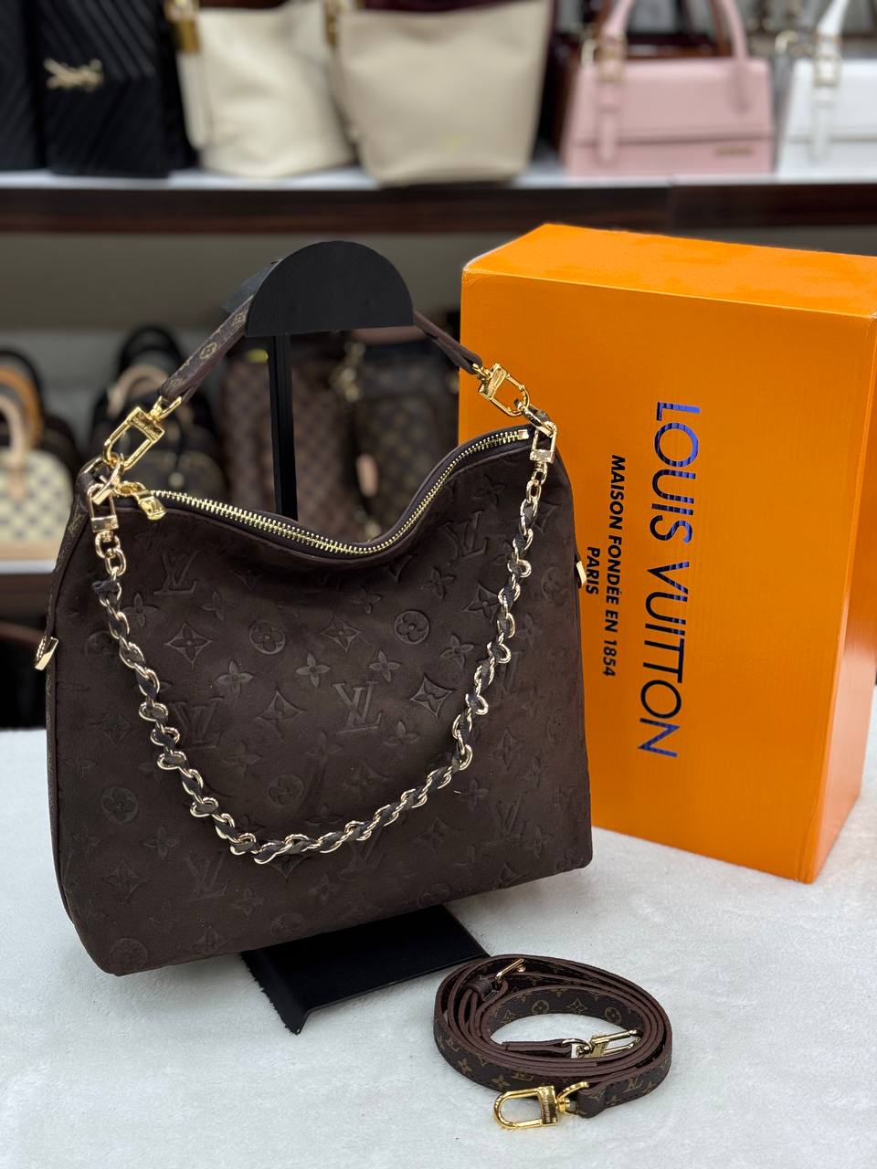 Louis Vuitton Multipass Empreinte Brown