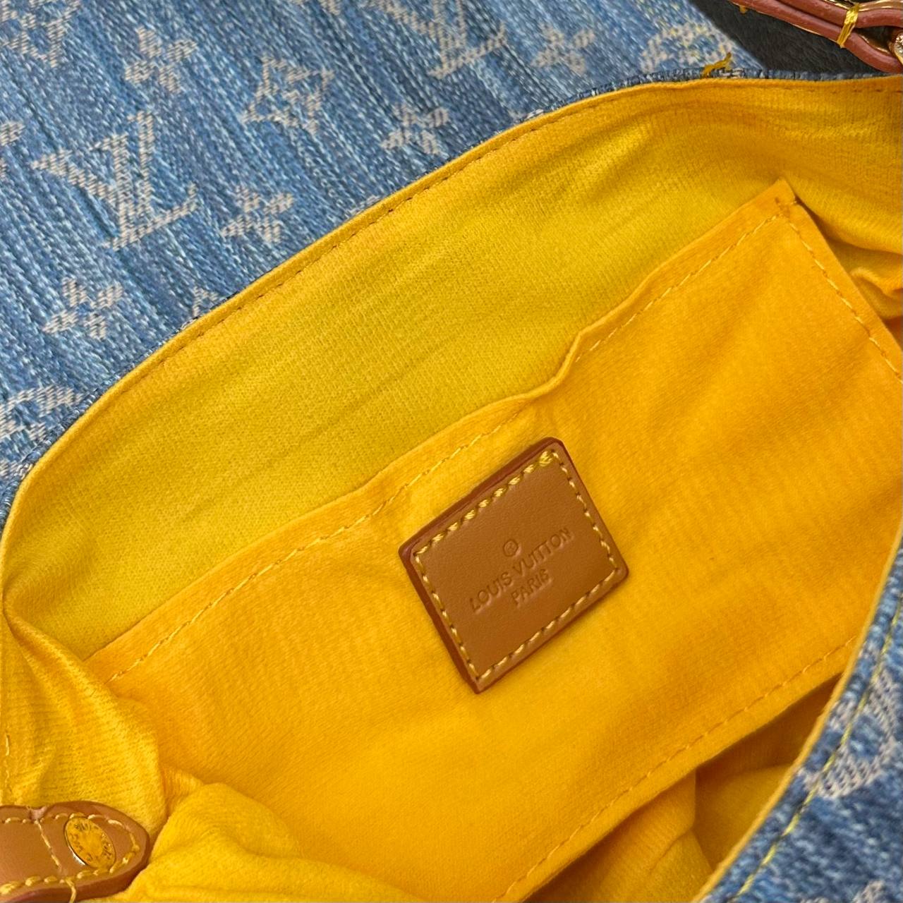 Louis Vuitton Monogram Denim Shoulder Bag
