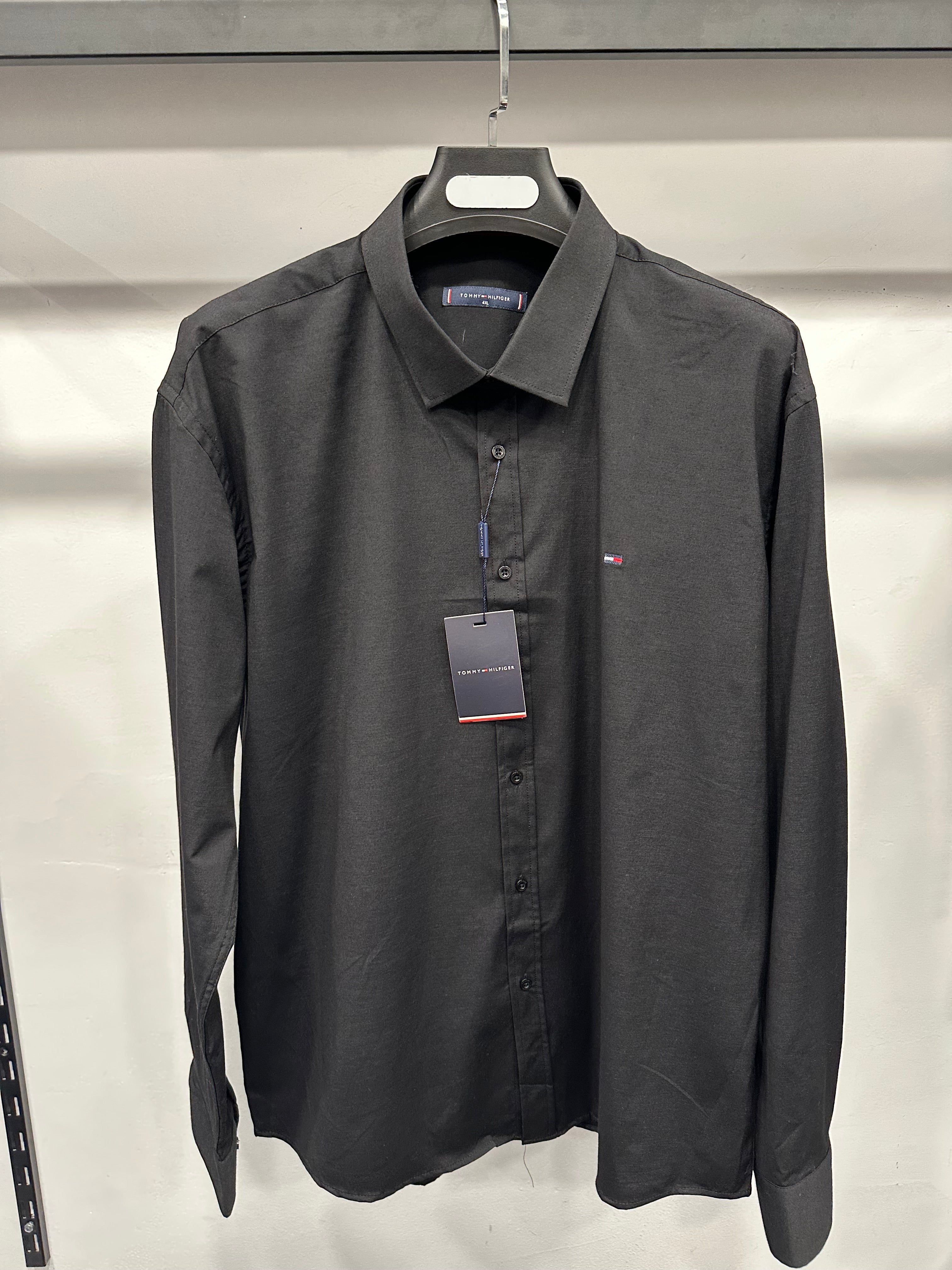 Tommy Hilfiger Πουκάμισο Μαύρο