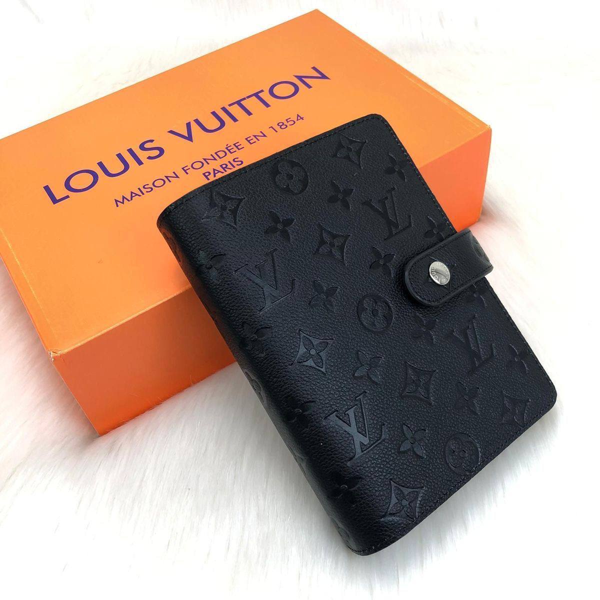 Louis Vuitton Agenda Monogram Empreinte Black