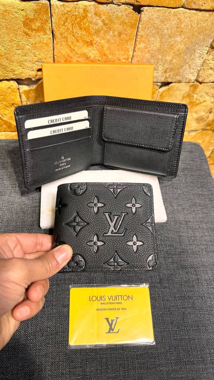 Louis Vuitton Multiple Wallet Monogram Shadow Black