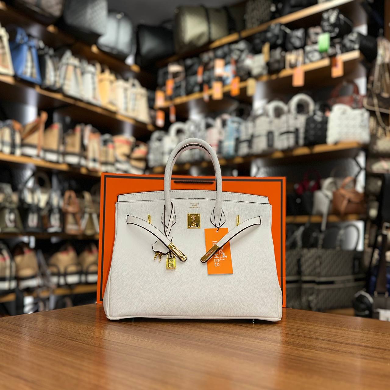 Hermes Birkin White
